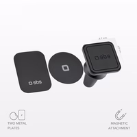 Magnētiskais viedtālruņa turētājs SBS TESUPMAGLCLIP – melns