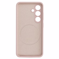 MagColor Pure viedtālruņa apvalks Samsung Galaxy S25 Edge pūdera rozā