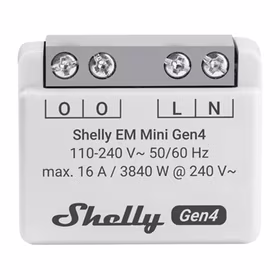 Miernik enerģijas Shelly EM Mini Gen4 WiFi/Matter