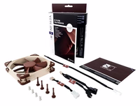 Noctua NF-S12A PWM computer cooling component Computer case Fan 12 cm brūns