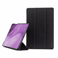 Futrālis Reach Smart Leather Lenovo Tab M8 (4th Gen) TB300 melns