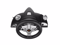 NanoRS RS700 Gaming Controller melns, sudraba USB Steering wheel Analogue / Digital Android, PC, PlayStation 4, Playstation 3, Xbox One.