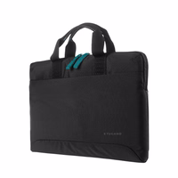 Tucano Smilza Super Slim Bag - Bag Bag MacBook Pro 14” / Air 15” / Pro 13" /Air / Notebook 14” / 13” (melns)