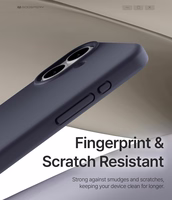 Korpuss Mercury Pure Magsafe Silicon Case Apple iPhone 17 tumši zils