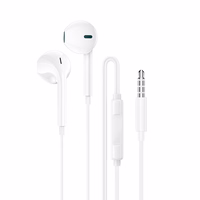 Borofone austiņas BM100 Fuente ar mikrofonu baltas