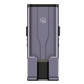 USAMS Turētājs priekš ventilācijas reste metāla gravitācijas pelēks