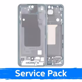Vidējais rāmis Samsung A556 A55 5G / Ice Blue / (Service Pack)