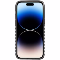 Audi IML Big Logo Magnētiskais apvalks iPhone 14 Pro - melns