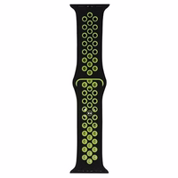 Beline Siksniņa Apple Watch Sport Silicone 38/40/41mm melns/laims