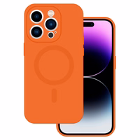 TEL PROTECT MagSilicone Viedtālruņa apvalks Iphone 11 - oranžs