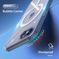 Futrālis Dux Ducis Clin Magsafe Apple iPhone 16e caurspīdīgs