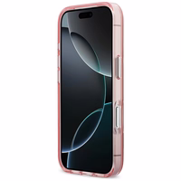 Karl Lagerfeld Karl & Choupette Back MagSafe Maciņš for iPhone 17 Pro Max - rozā