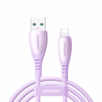 Joyroom S-A59 Vibrant Series 3A USB-A - Lightning kabelis 1.2m - violets