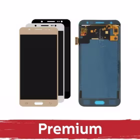 LCD Displejs Saderīgs ar Samsung J500 J5 Melns OEM