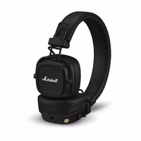 Bezvadu austiņas Marshall Major V On-Ear Bluetooth melnas