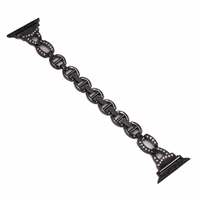 Apple Watch siksnas cilpa (f) 38/40/41 dizains 3 - melna (f)