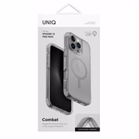 Uniq Combat Magclick uzlādes viedtālruņa apvalks iPhone 16 Pro Max - pelēks