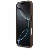 Guess 4G Strass Logo magnētiskais viedtālruņa apvalks iPhone 17 Pro - brūns