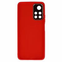 TEL PROTECT Luxury viedtālruņa apvalks Xiaomi Redmi Note 11 5G/Note 11S 5G/Poco M4 Pro 5G sarkans