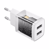 Baseus lādētājs Compact 2 x USB balts 10,5w