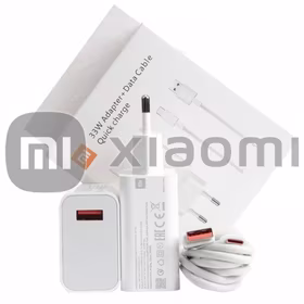 Lādētājs Xiaomi MDY-11-EZ balts 33W (ar iepakojumu) + kabelis "Type-C" / 100% oriģināls /
