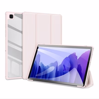 Korpuss Dux Ducis Toby Samsung X810/X816 Tab S9 Plus/X610/X616 Tab S9 FE Plus rozā krāsā