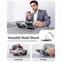 ESR Classic Hybrid Kickstand MagSafe futrālis Samsung Galaxy S26 Ultra - caurspīdīgs