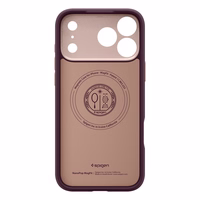 Spigen Nano Pop Mag MagSafe apvalks iPhone 17 Pro viedtālrunim – bordo krāsas