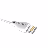 Dudao kabelis USB / Lightning kabelis 2.4A 1m balts (L4L 1m balts)