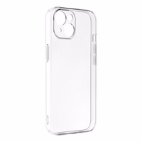 Caurspīdīgs viedtālruņa apvalks 2 mm IPHONE 15 (kameras aizsardzība) caurspīdīgs