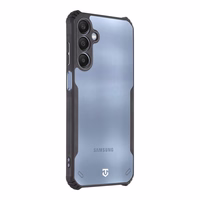 Tactical Quantum Stealth Maciņš priekš Samsung Galaxy A25 5G Caurspīdīgs/Melns