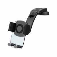 Car turētājs for mobile phone with windshield and dashboard mount zils STAR Long Neck Crystal melns