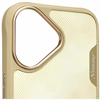 Nimmy Lielās acis mājdzīvnieks 2.0 Kaķa viedtālruņa apvalks iPhone 16 - zaļš