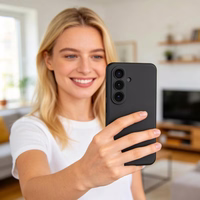 Tech-Protect silikona MagSafe futrālis Samsung Galaxy S26+ - Melns