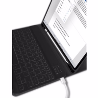 Tech-Protect SC Pen + Keyboard viedtālruņa apvalks ar klaviatūru iPad 10.9" 2022 - melns