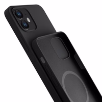 3mk silikona viedtālruņa apvalks iPhone 12 / iPhone 12 Pro - melns