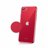 Crong Crystal Slim Cover - aizsargājošs maciņš SE 2020 / iPhone 8 / 7 (clear)