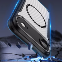 Defender Carbon Mag maciņš for iPhone 17 Air 6,6" melns