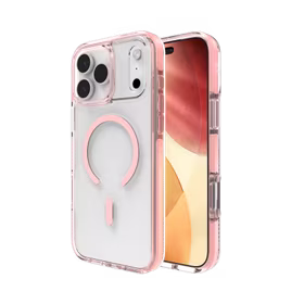 ZAGG Santa Cruz Snap Magnētiskais viedtālruņa apvalks iPhone 17 Pro Max – rozā