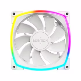 Montech korpusa ventilators 120mm RX120 PWM balts