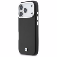 BMW M Sign Metal Logo MagSafe Maciņš for iPhone 17 Pro - melns