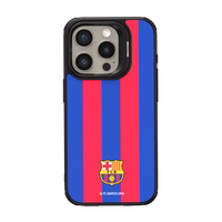FC Barcelona case iPhone 15 Pro Magnētiskais maciņš MagSafe OCFCBMCIP15PBG BG