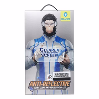 5D Mr. Monkey Glass - Apple iPhone 16 melns (Spēcīgs Premium AR)