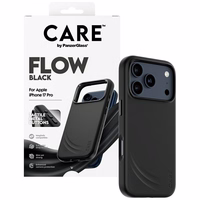 CARE by PanzerGlass Funkcionālais FLOW Magnētiskais viedtālruņa apvalks iPhone 17 Pro - Melns