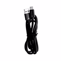 FORCELL C398 kabelis USB A uz Type C QC3.0 3A TUBE 1 m melns