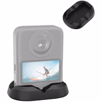 PULUZ DJI Osmo 360 silikona statīvs (melns)