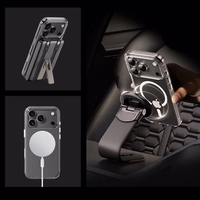 Rock Crystal Shield Sērijas Magnētiskais Viedtālruņa apvalks Iphone 17 Air caurspīdīgs