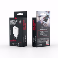 Maxlife MXTC-13-20C PD QC lādētājs 1x USB-C 20W balts