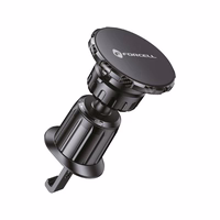 FORCELL F-GRIP MagElite magnētiskais auto turētājs ventilācijas atverei melns
