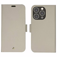 Maciņš dbramante 1928 New York 2w1 Wallet iPhone 14 Pro smilšu